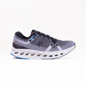 On Cloudsurfer 2 (Men's) - Black/Malibu Active Glide-Step-In On Cloudsurfer 2 (Men's) - Black/Malibu Blown Rubber Outsole Storm Jog