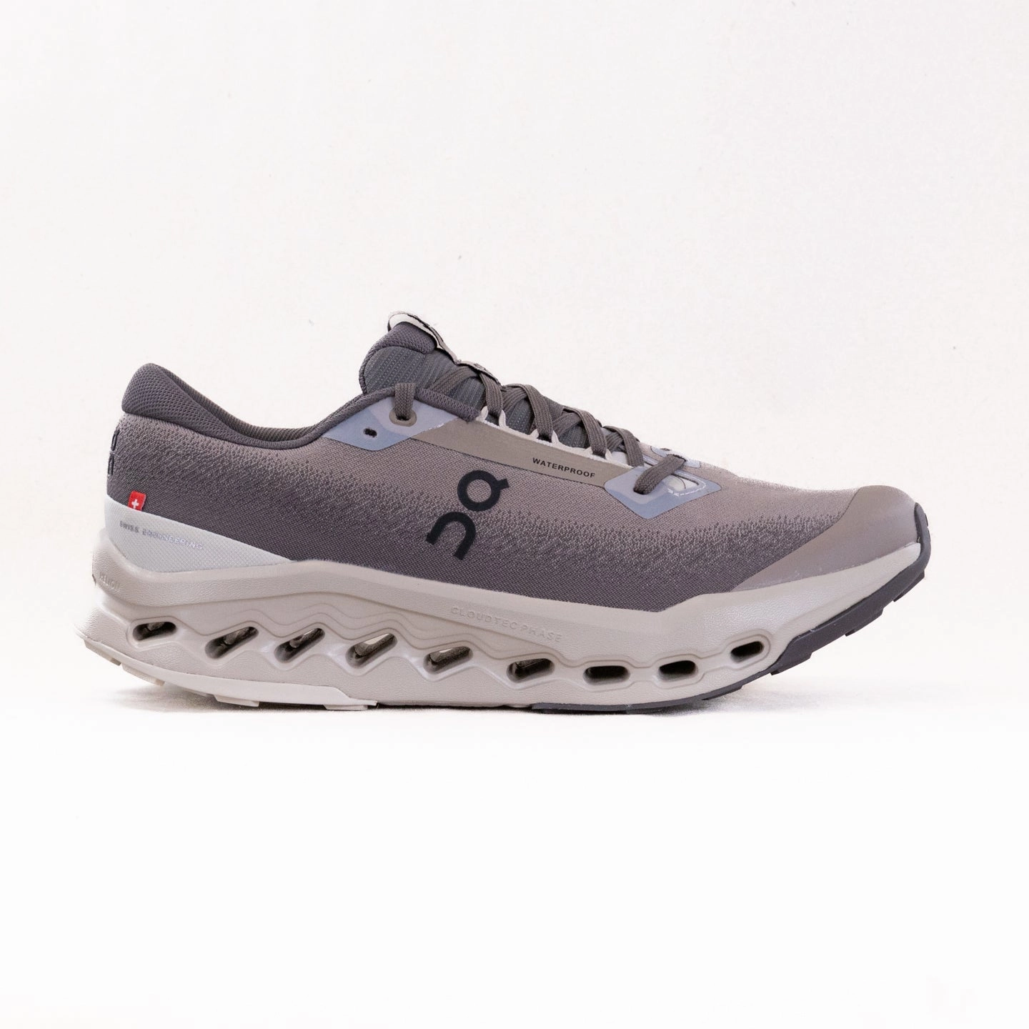 On Cloudsurfer Trail 2 Waterproof (Men's) - Cinder/Desert Break Ready