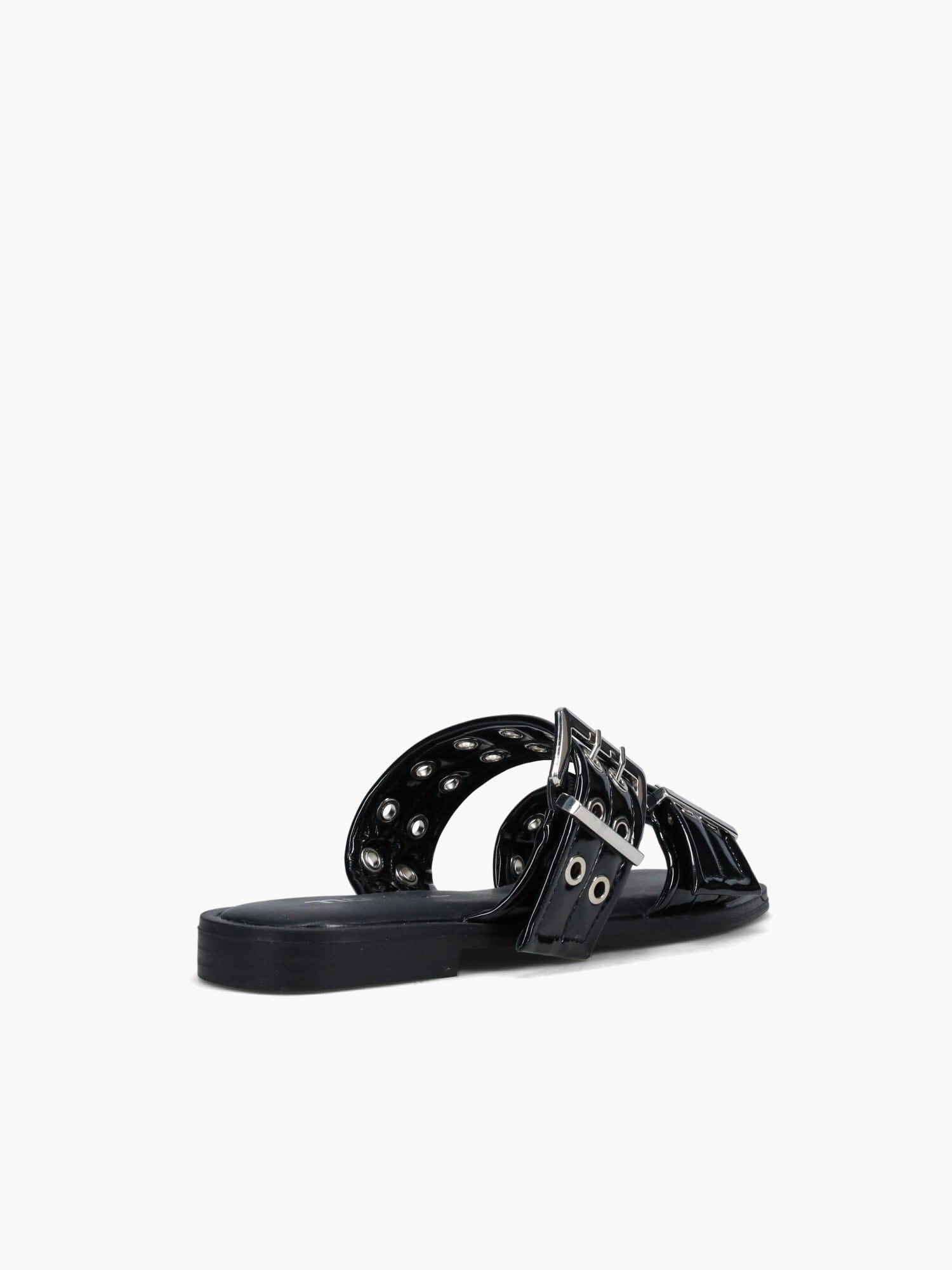 Anti Slip Outsole Functional Tanya Black Patent