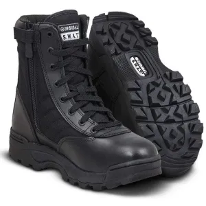 Original S.W.A.T. Men's Classic 9" Side-Zip Tactical Boots- Black