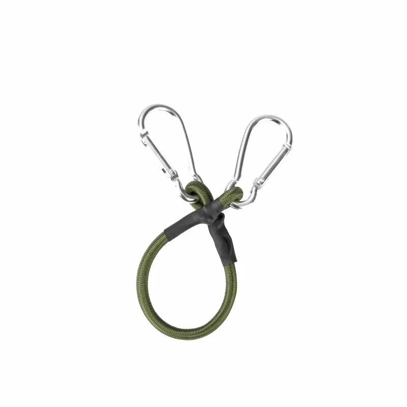 Outdoor Mountaineering Buckle Elastic Rope 8mm Thick Elastic Rope Luggage Tie Belt Tent Rope Hook Camping
