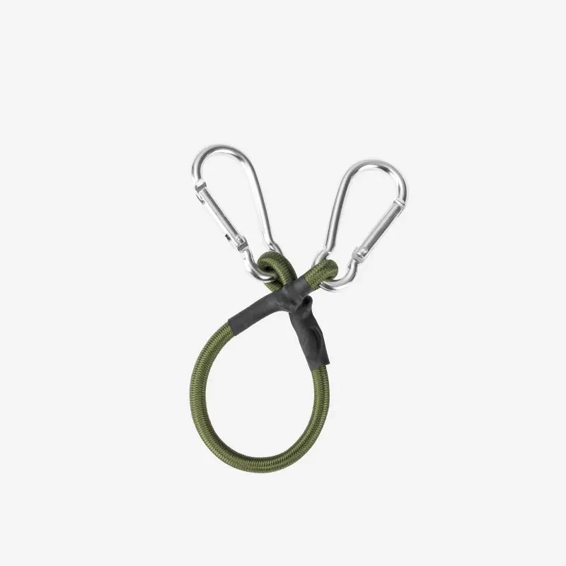 Outdoor Mountaineering Buckle Elastic Rope 8mm Thick Elastic Rope Luggage Tie Belt Tent Rope Hook Camping