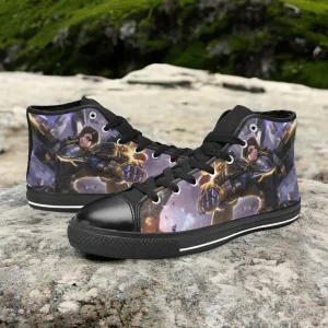 Overwatch Pharah Shoes High Top Sneakers for Kids and Adults