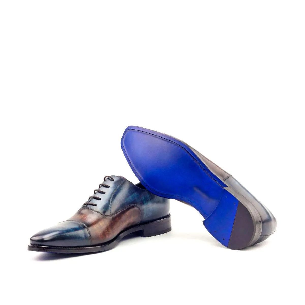 Oxford-Patina, Brown, Blue-Wholesale