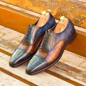 Oxford-Patina, Brown, Blue-Wholesale