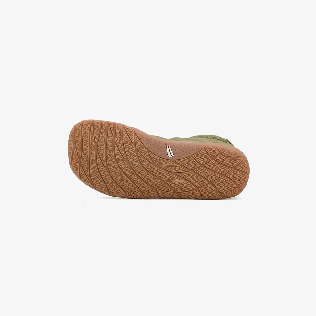 Pada Barefoot Sneakers - Olive On Gum