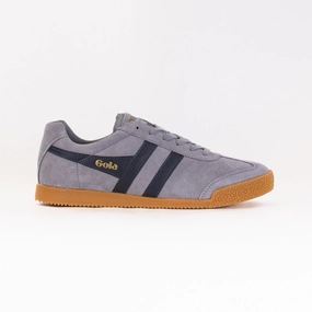Padded Gola Classics Harrier Sneaker (Men's) - Cement/Storm Heat Jog Enhanced grip Gola Classics Harrier Sneaker (Men's) - Cement/Storm