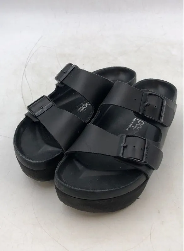 Papillio Women's Black Slide Sandals - Size 4