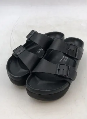 Papillio Women's Black Slide Sandals - Size 4