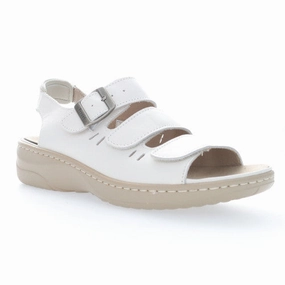 Patent Finish Breezy Walker-WHITE ONYX | PROPET Breezy Walker-WHITE ONYX | PROPET padded - tongue