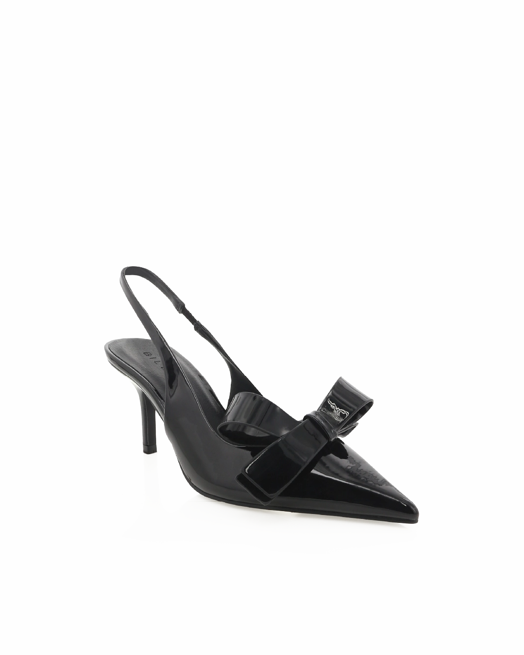 Casual Pumps Statement style ROSIO - BLACK PATENT