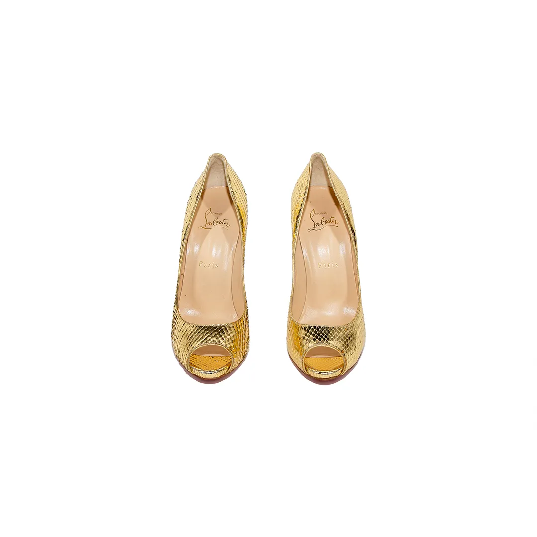 PEEP TOE HEELS
