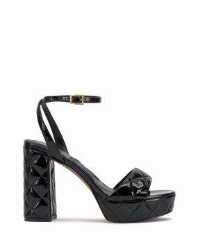 Pendry Quilted Platform Sandal Boosted-Step Shock Dispersing Plate Trail Strong Pendry Quilted Platform Sandal
