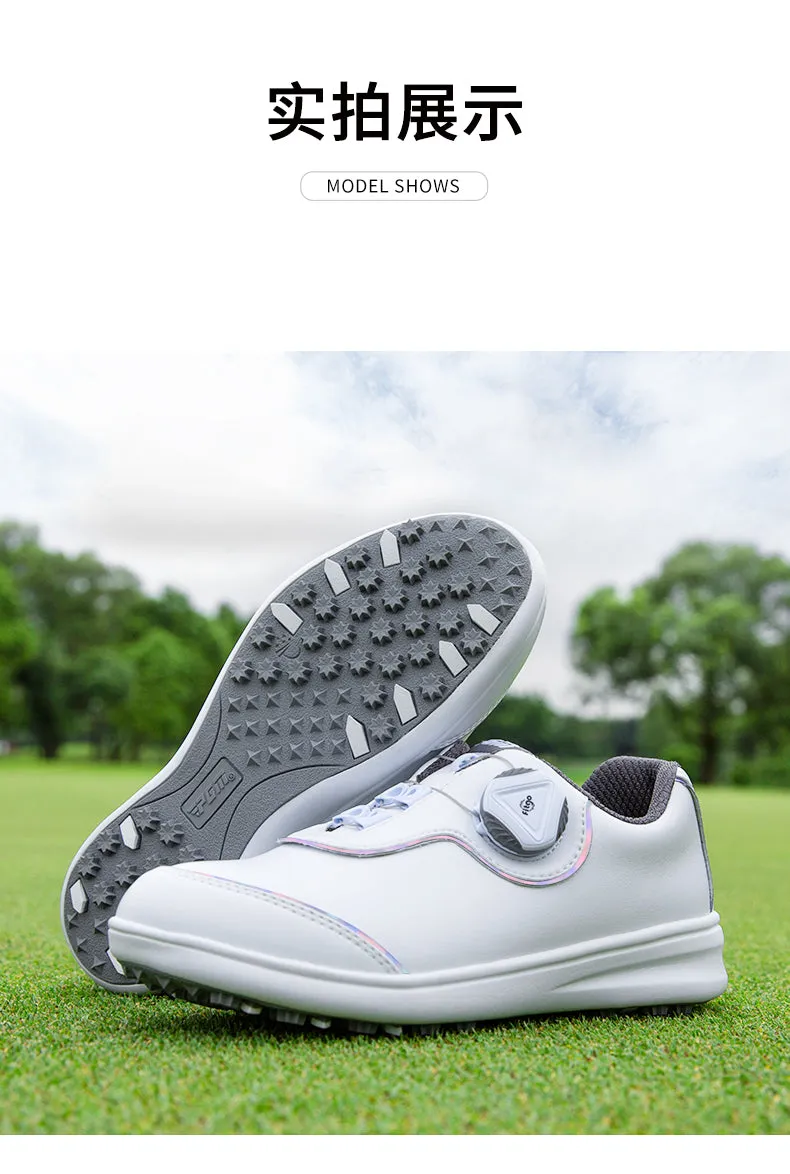 PGM XZ231 kids golf ball shoes rubber premium zapatos de sepatu custom golf shoes