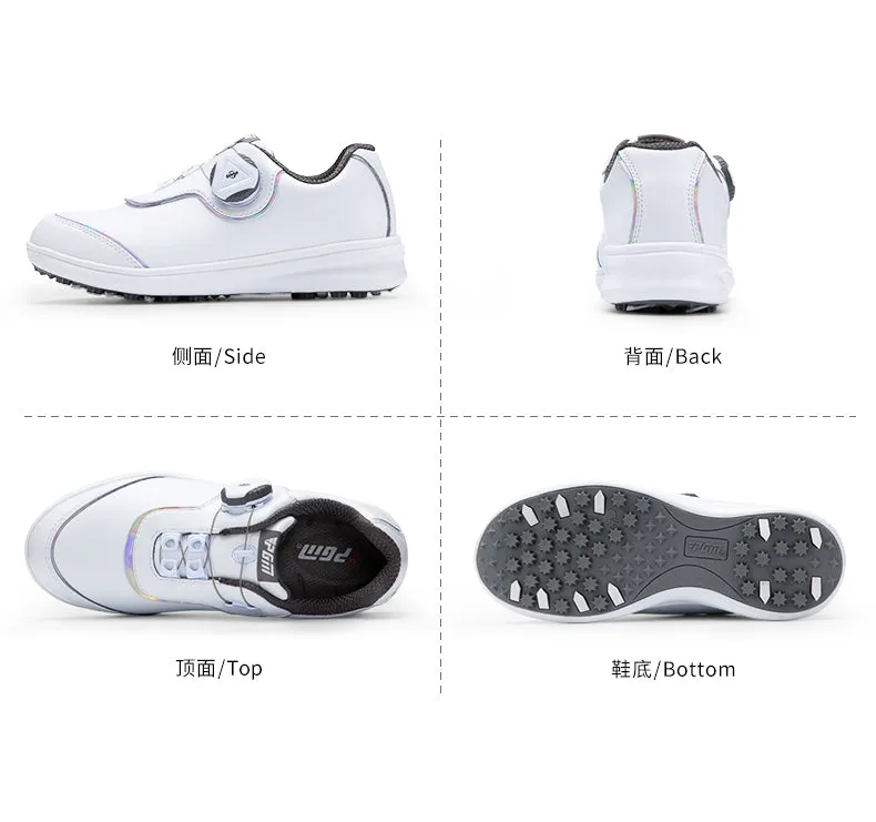 PGM XZ231 kids golf ball shoes rubber premium zapatos de sepatu custom golf shoes