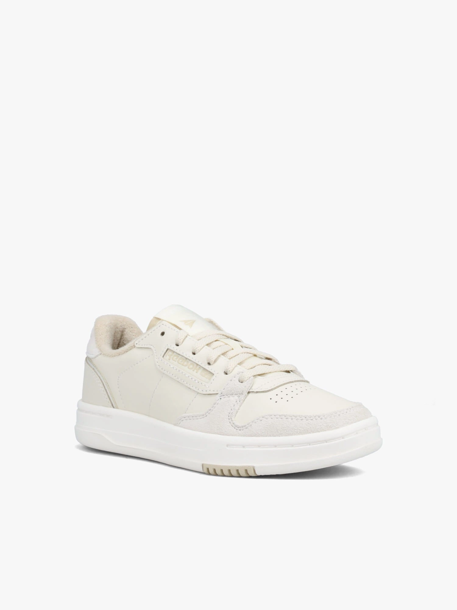 Chic Everyday Lace Up Closure System Phase Court Alabaster Leather
