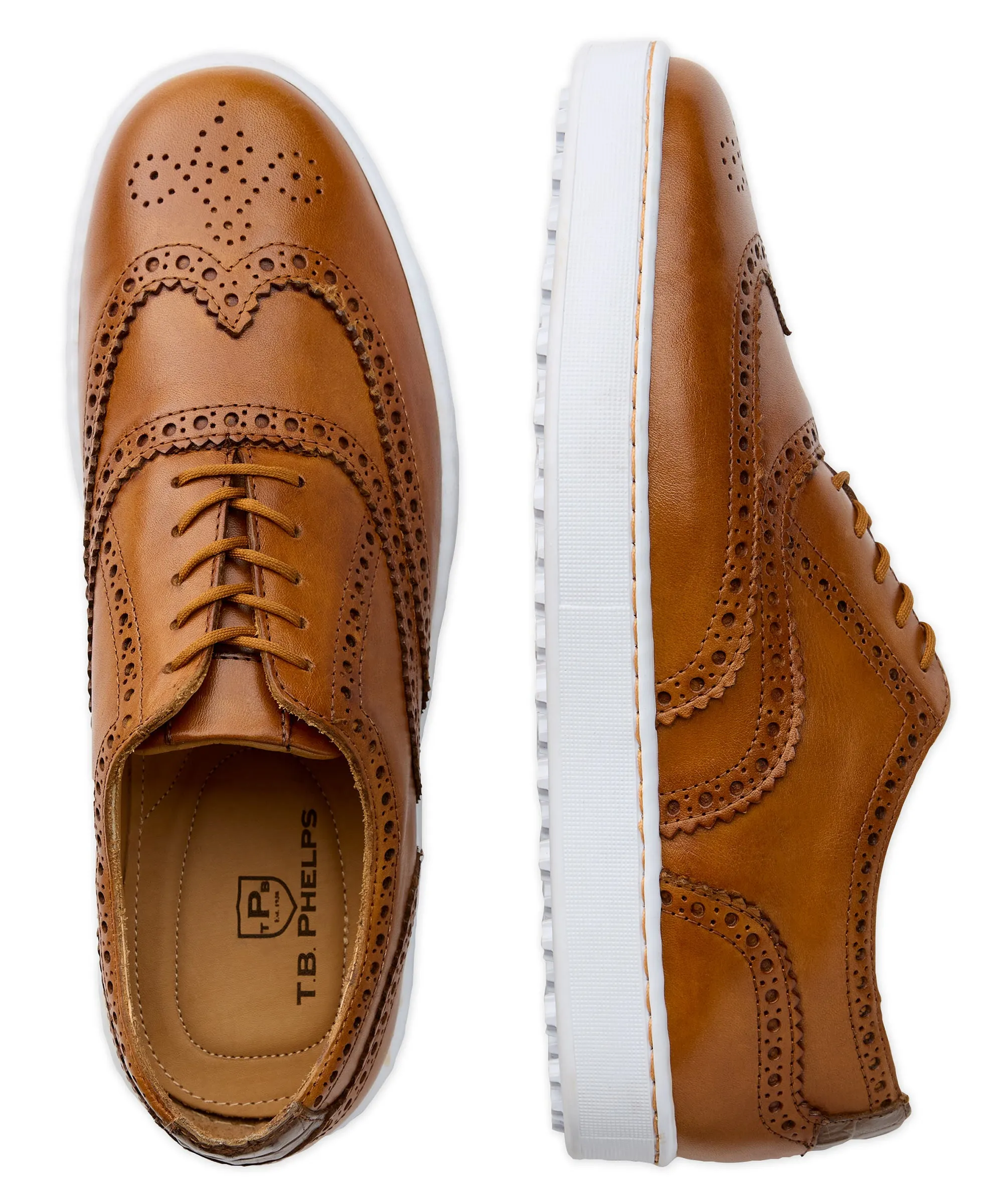Anti microbial PHELPS Clubhouse Wingtip Sneaker