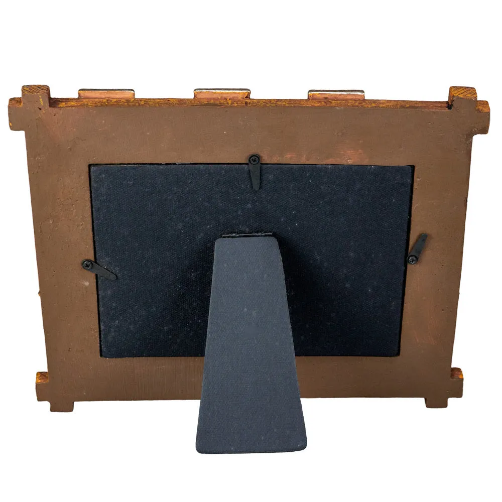 Photo Frame - Resin - 5 x 7 - Cowboy Wording and Boots