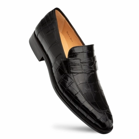 PICCOLO ALLIGATOR PENNY LOAFER | Mezlan Prime uppers Popular PICCOLO ALLIGATOR PENNY LOAFER | Mezlan