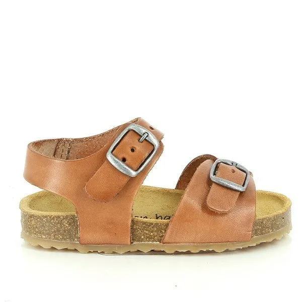 Plakton 855065 Tan Slingback Kids Sandals