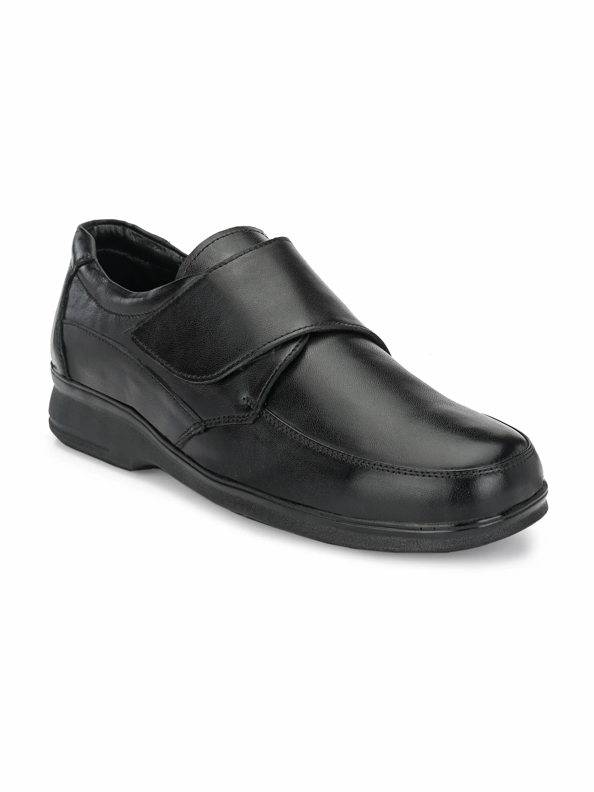 Plus Size Genuine Leather Wide Fit Monk Strap Formal Shoes GT-2