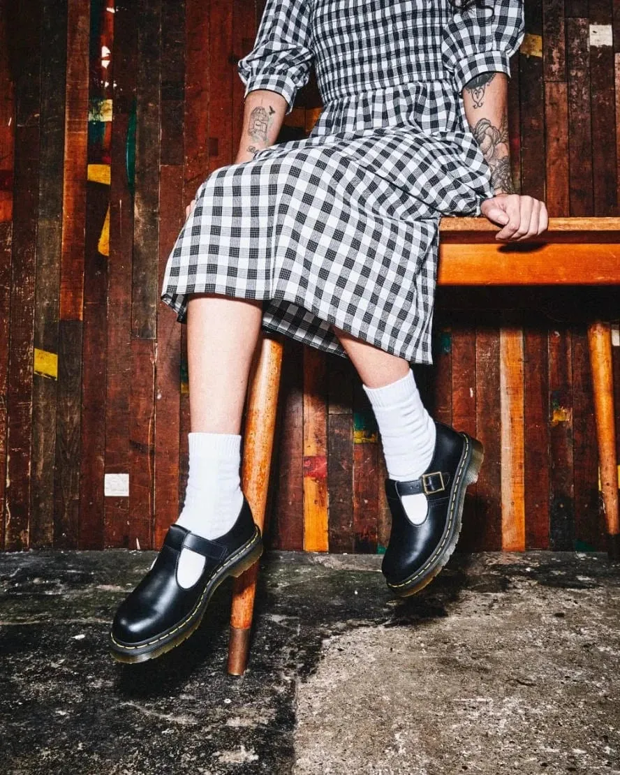 Polly T Bar Smooth Shoe