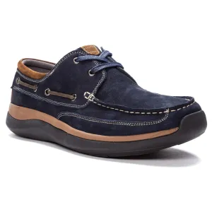Pomeroy-Navy | Propet Short men's medium front - zip Pomeroy-Navy | Propet