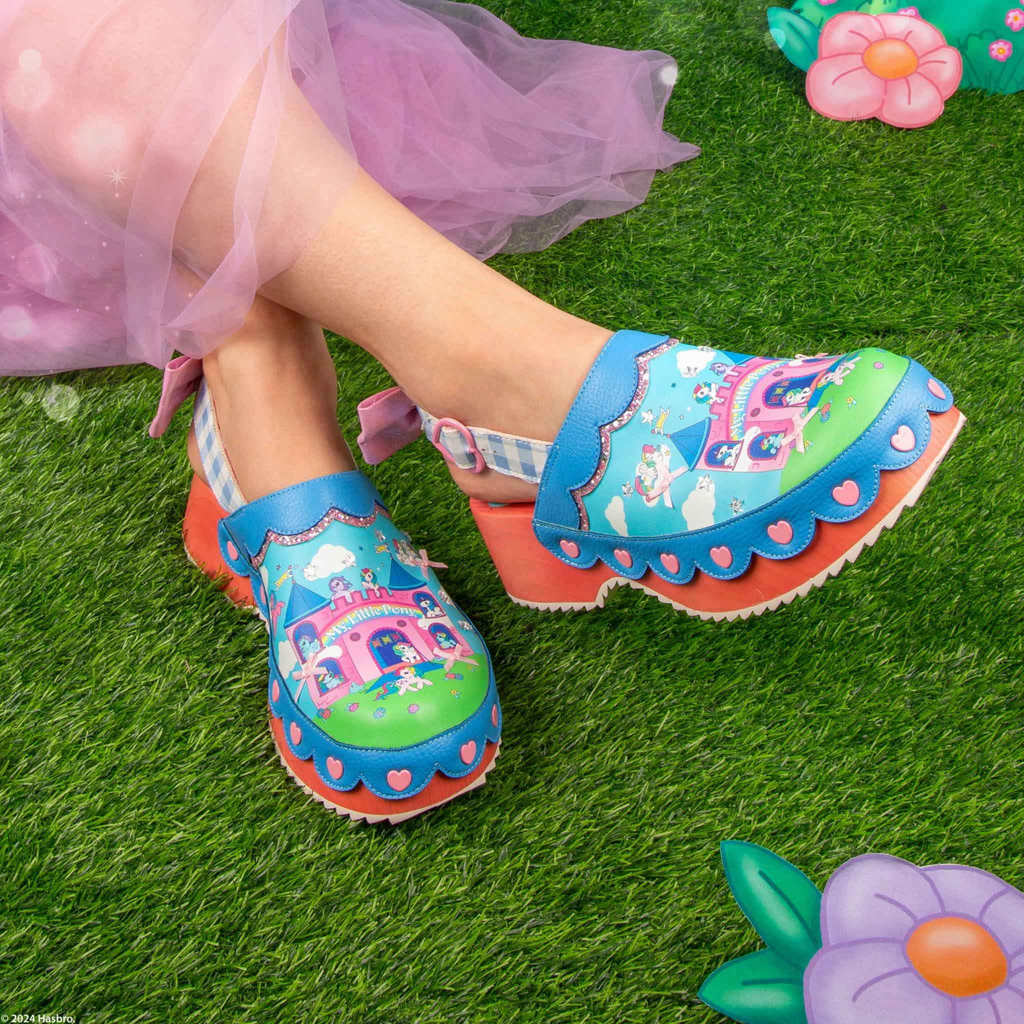 Pony Palace Chic Booties Open Toe Design