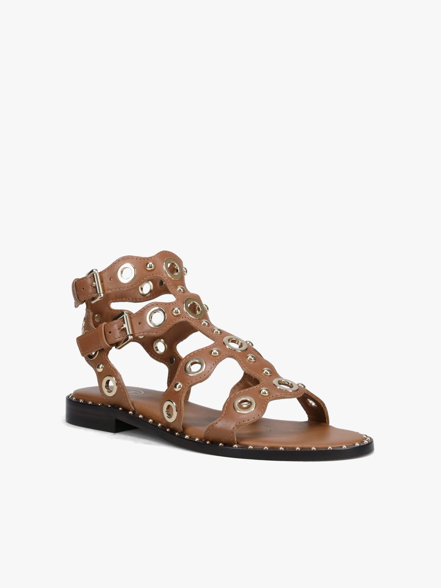 Foot Freedom Pop Up Cinnamon Gold soft leather