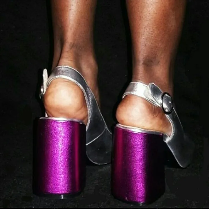 Poppity Block Kitten Heels