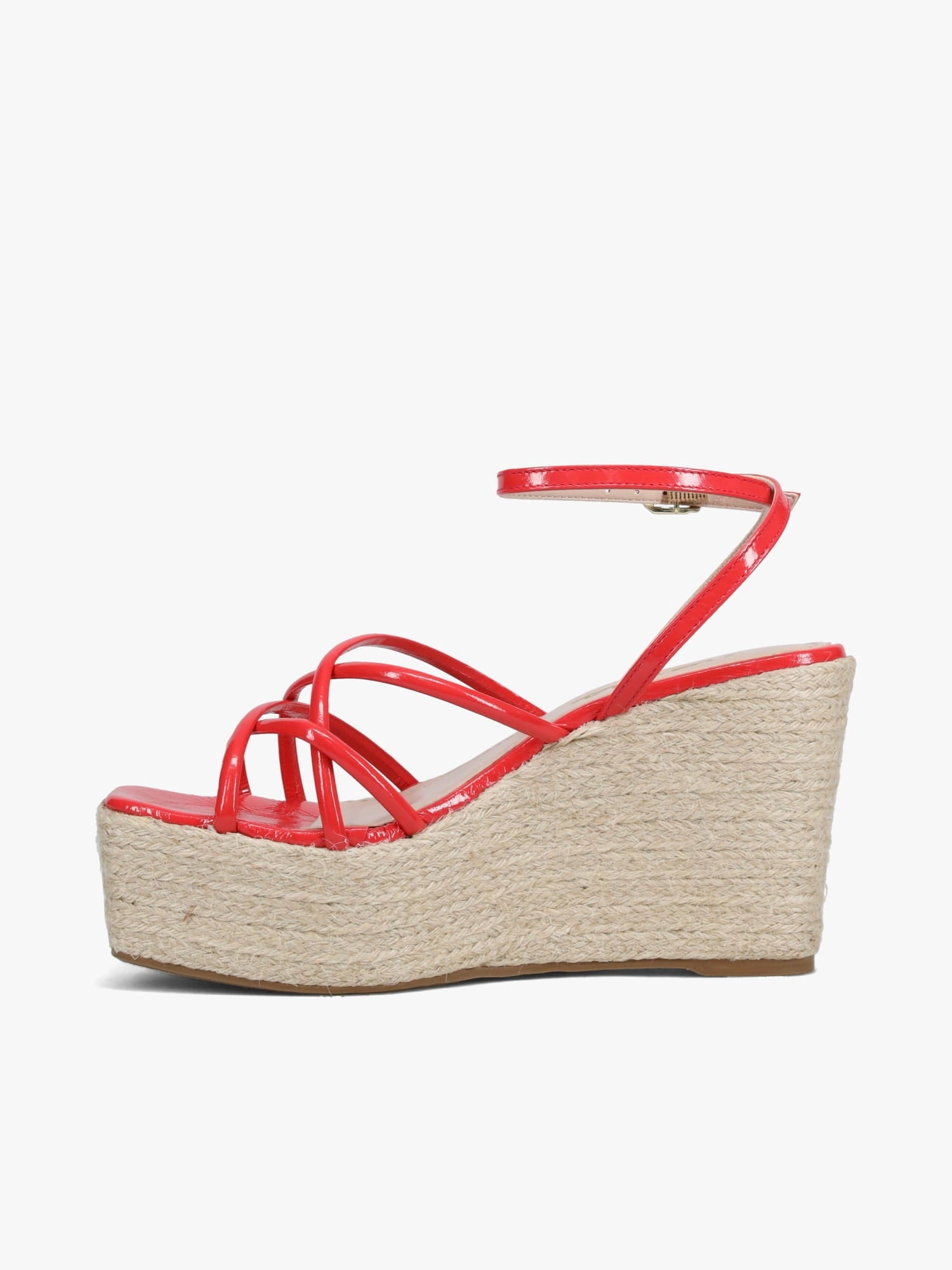Aria Red Verniz Show Synthetic Weave Chic Durable