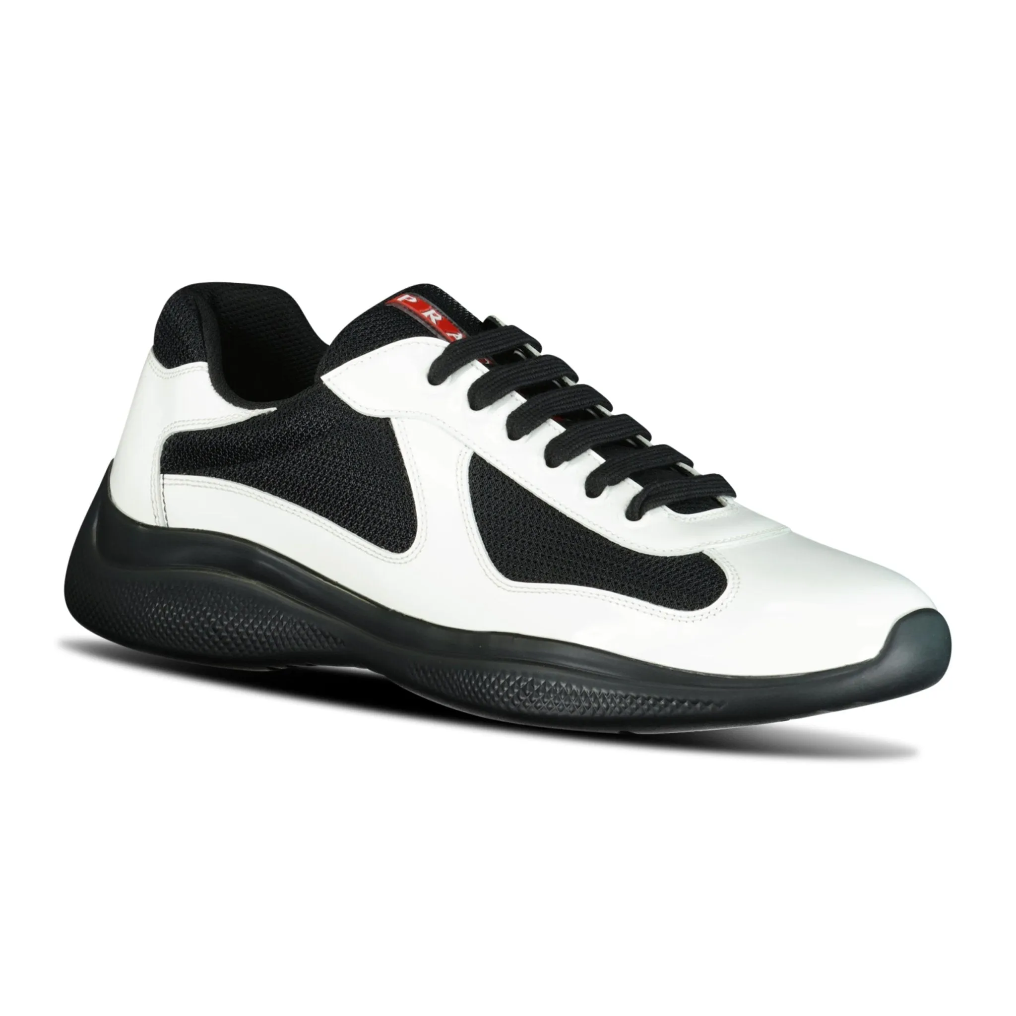 Prada Americas Cup Sneakers White & Black