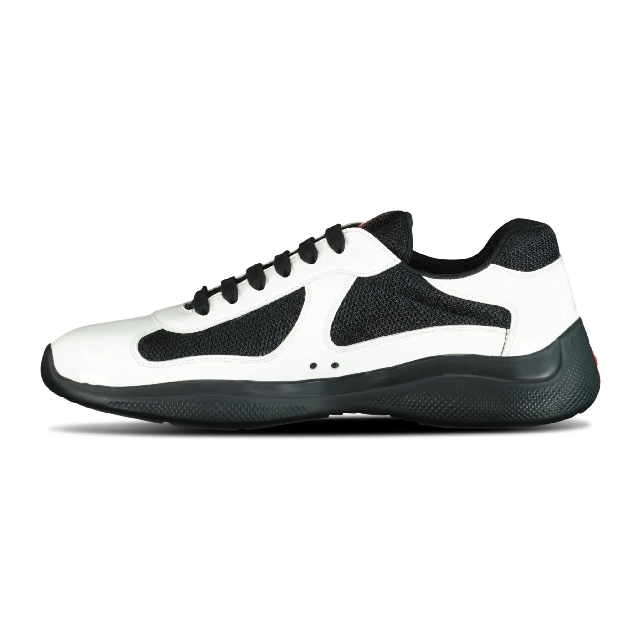 Prada Americas Cup Sneakers White & Black