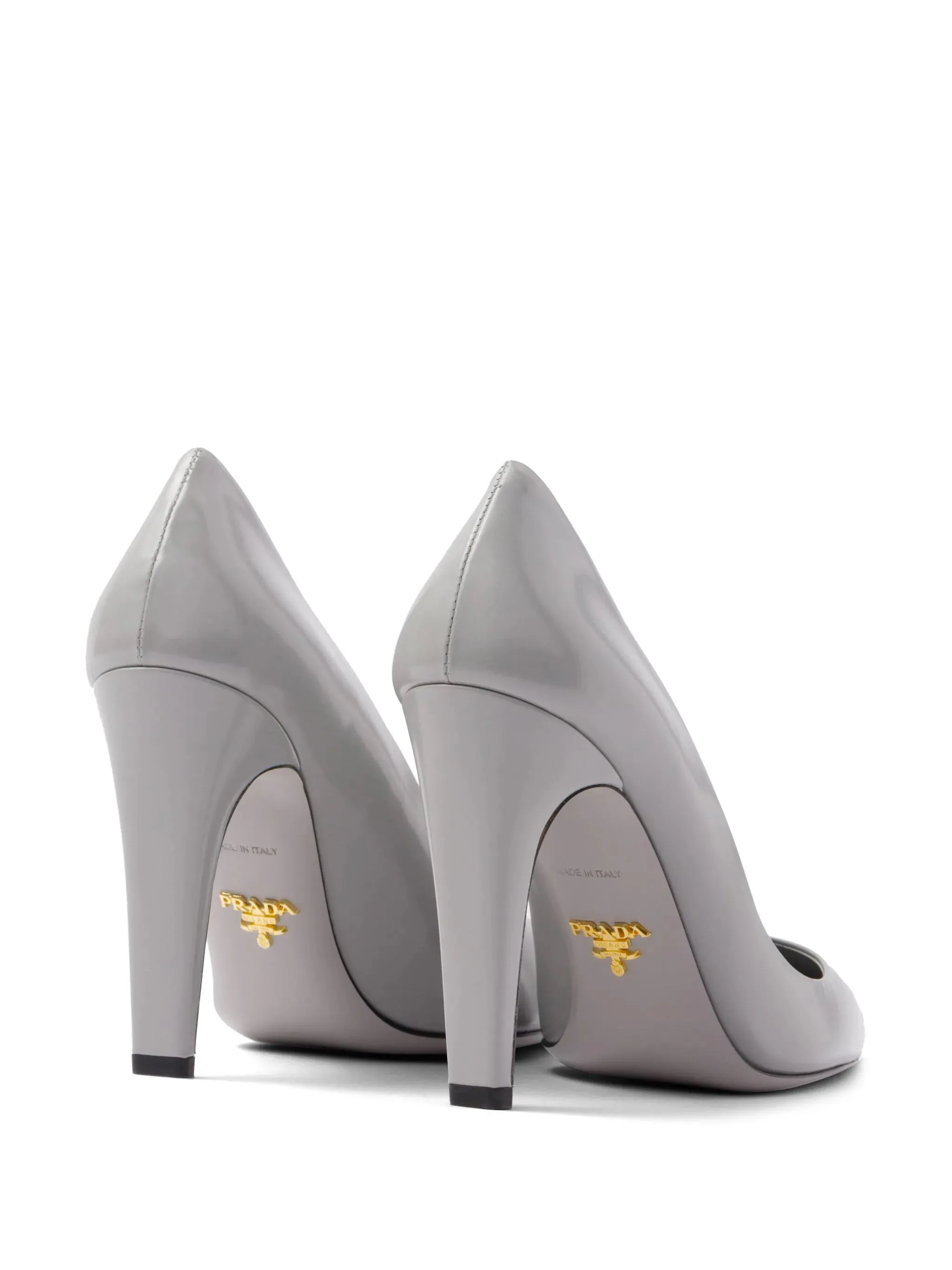 Prada Brushed Leather Pumps