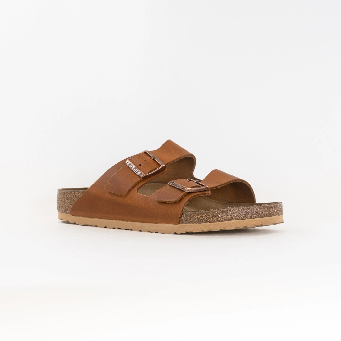 Quick Outing Birkenstock Arizona (Men's) - Antique Pull Cognac