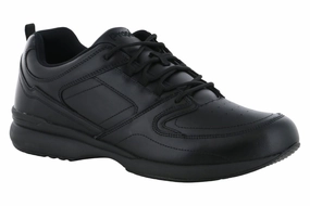 Propet Lifewalker Sport Black No-Tie Ease Inner Support Propet Lifewalker Sport Black