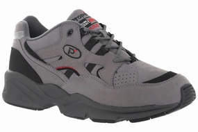 Propet Stability Walker Grey Zip   Up Style Easy Slip On Creek Path Propet Stability Walker Grey