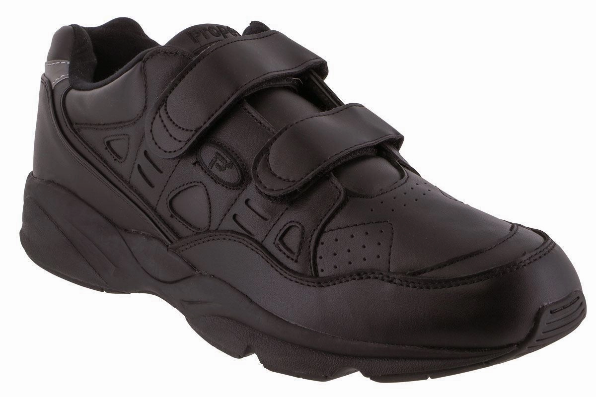 Dual Density Midsole Regular Fit Propet Stability Walker Strap Black