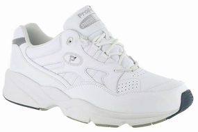 Propet Stability Walker White No-Tie Laces Propet Stability Walker White Ergo Build