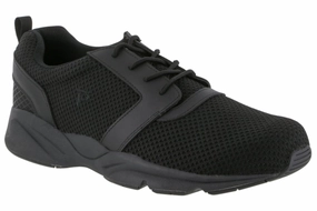 Propet Stability X Black Thermal regulation Low Profile Silhouette Propet Stability X Black