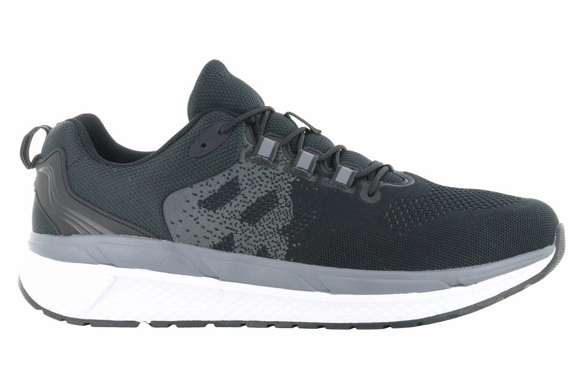 Propet Ultra 267 Athletic Shoe Black Clean Stitch Easy Walk