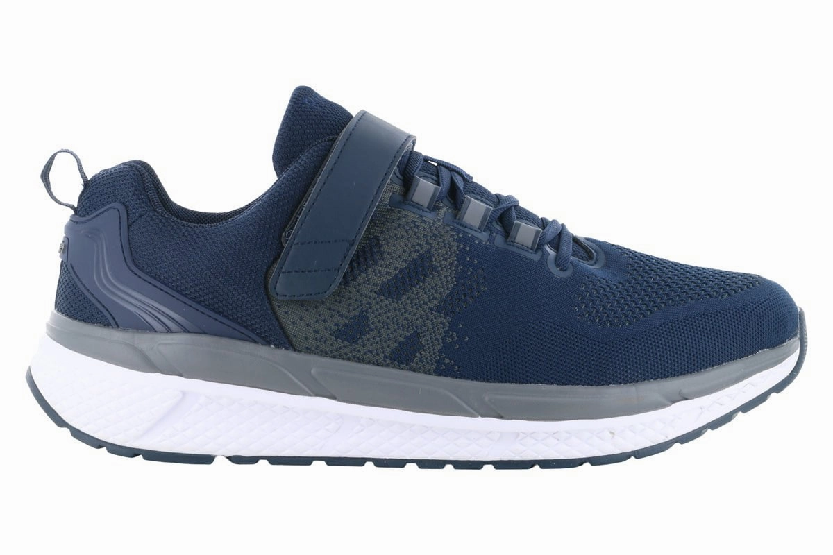 Propet Ultra 267 FX Velcro Athletic Shoe Blue Abrasion Resistant Toe Daily Travel