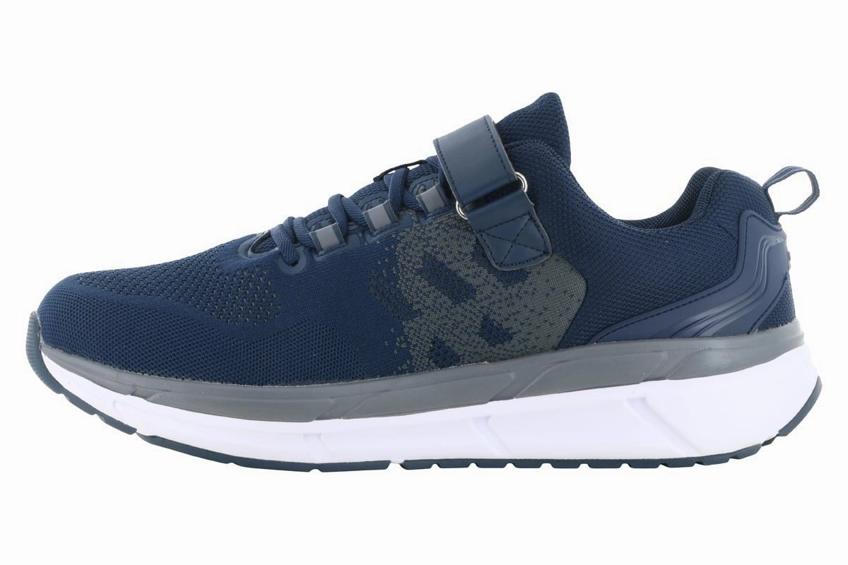 Easy Pace True Comfort Propet Ultra 267 FX Velcro Athletic Shoe Blue
