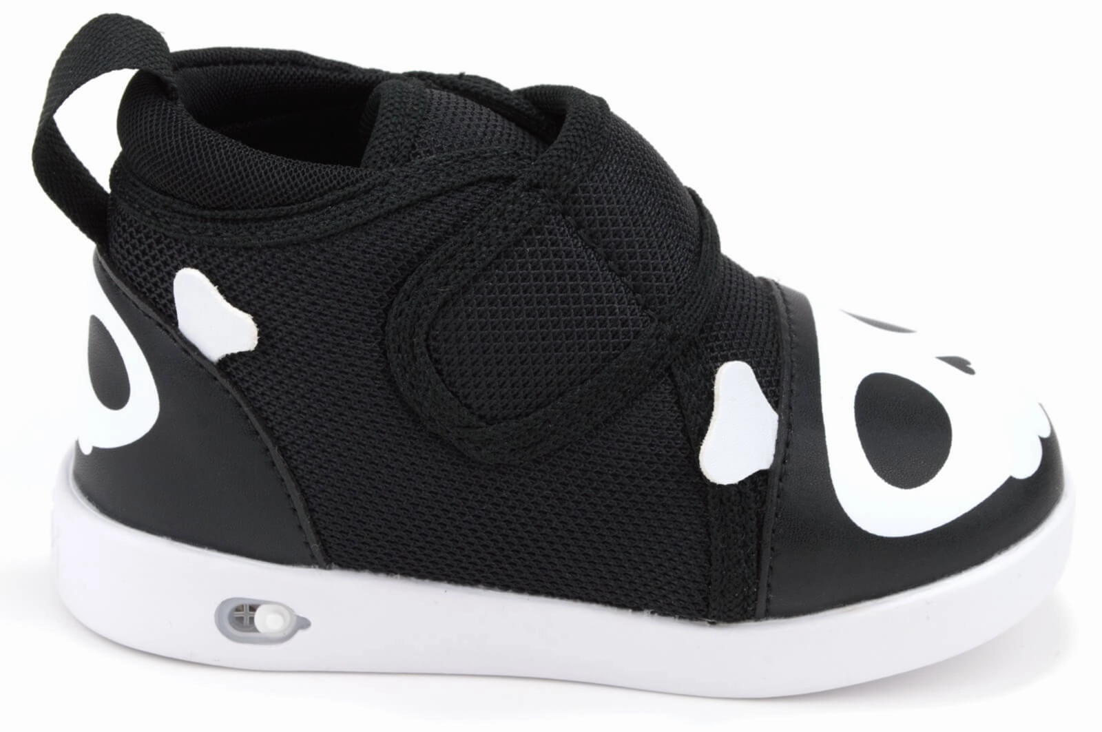 Travel Must Muscle Aid Skull & Crossbones Pirate  Squeaky Toddler Shoes | Black/White Version 2 2025