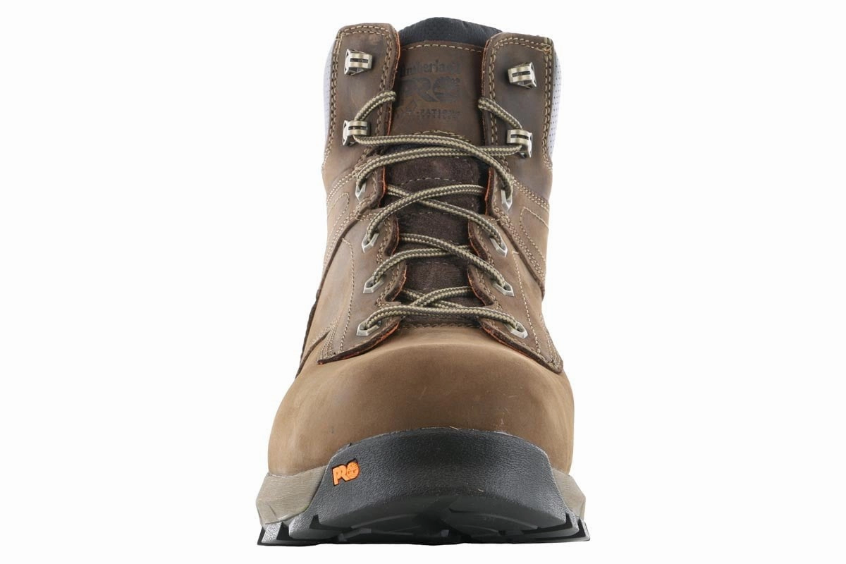 Timberland PRO Titan EV 6" Composite Toe Boot Brown Breathable Protective Shoes Protective Sole