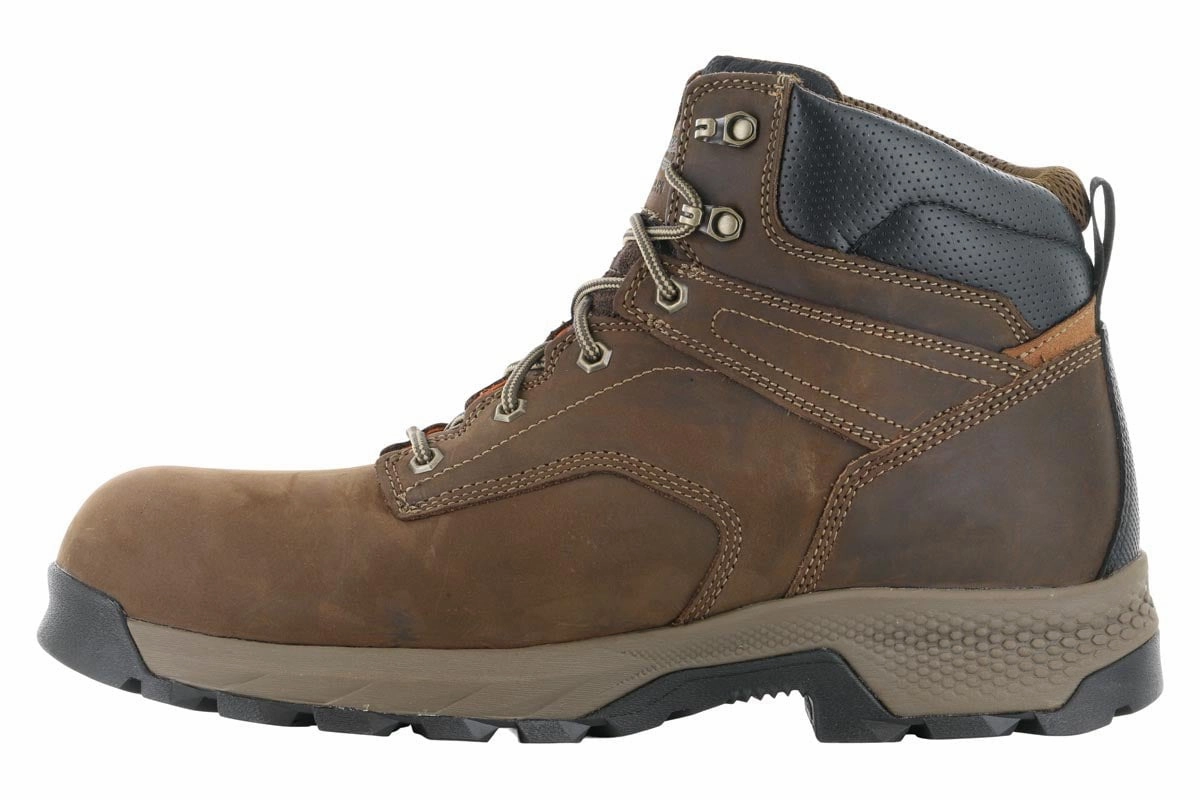 Timberland PRO Titan EV 6" Composite Toe Boot Brown Strong Protection Shoes