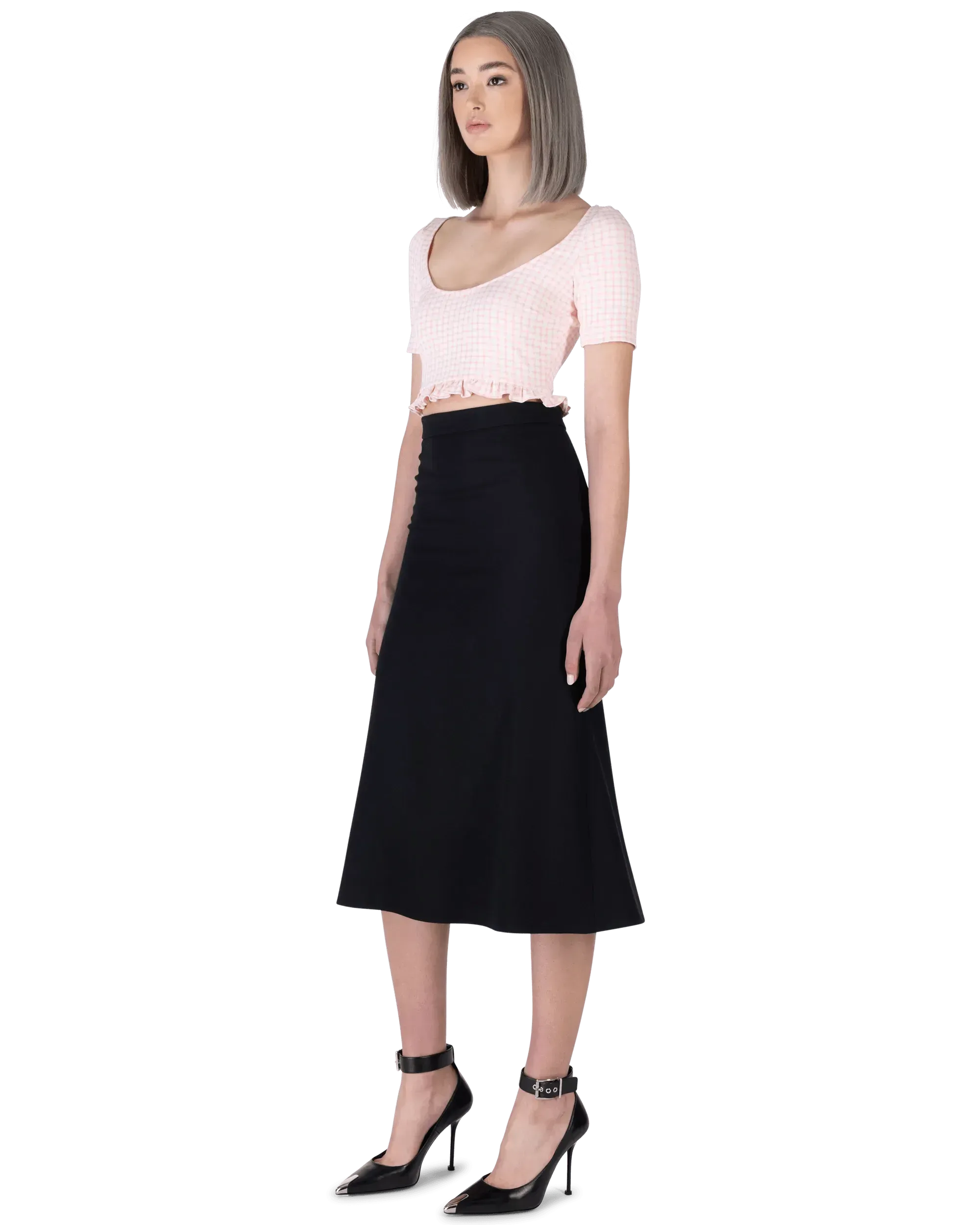 Punk Ankle Strap Pump