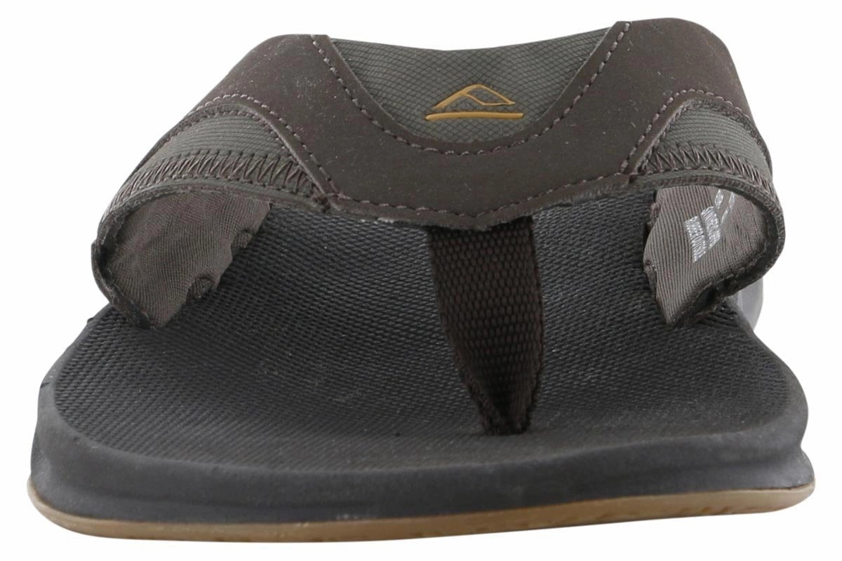 Simple Motion Reef Fanning Bottle Opener Flip Flop Brown