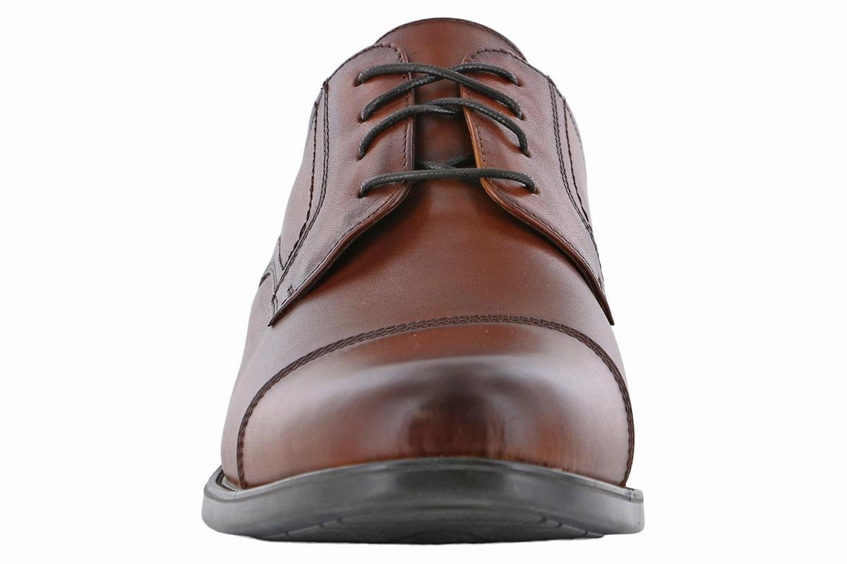 Florsheim Midtown Cap Toe Oxford Cognac Monk Strap