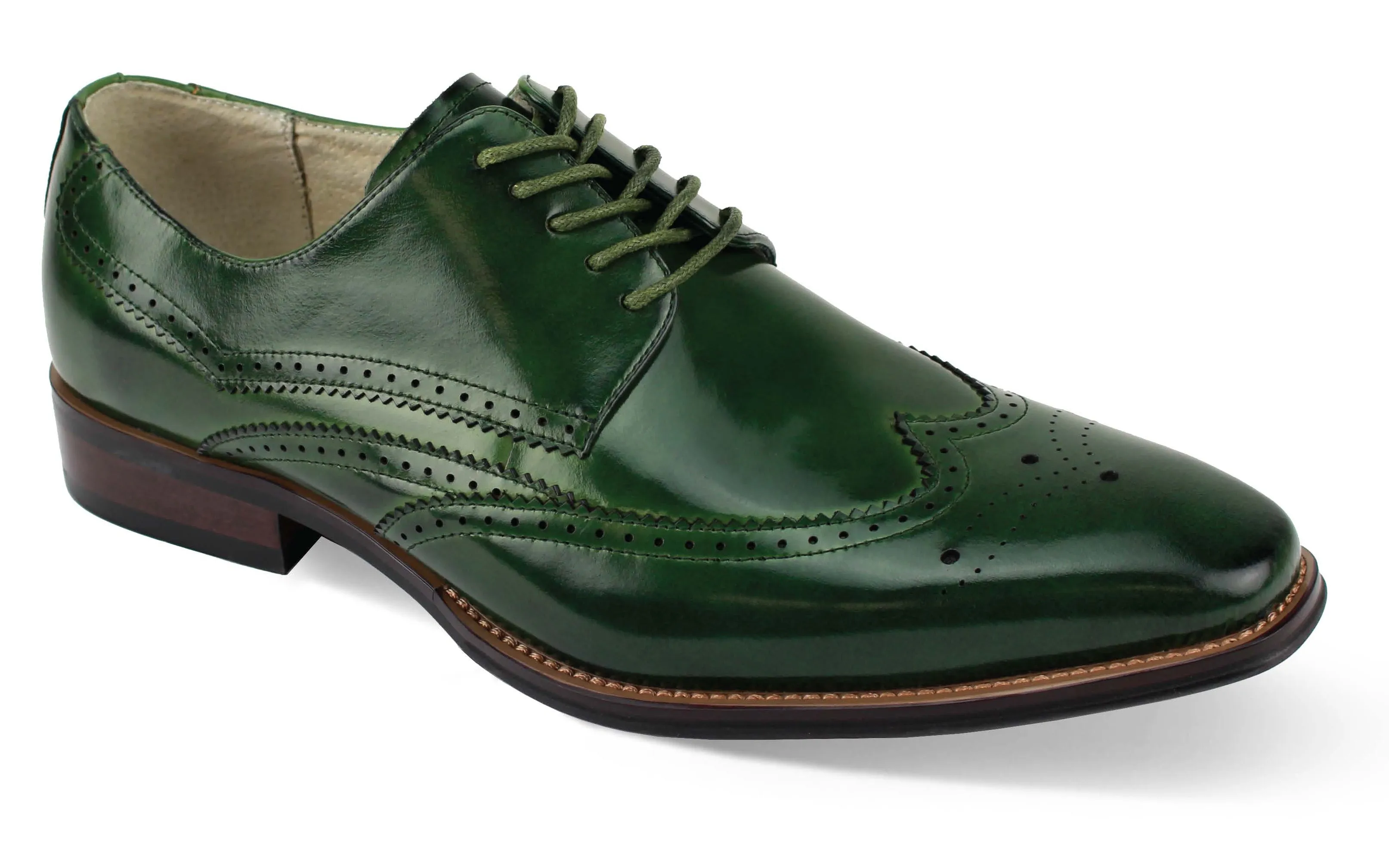 Giovanni | LINCOLN-Olive Abrasion Resistant Toe